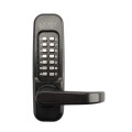 Lockey 1150 Heavy-Duty Keyless Lever Lock Single Combination Deadlocking Spring Latch - Jet Black Marine Grade