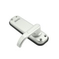 Lockey 1150 Heavy-Duty Keyless Lever Lock Single Combination Deadlocking Spring Latch - Satin Chrome Marine Grade