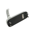 Lockey 1150 Heavy-Duty Keyless Lever Lock Single Combination Deadlocking Spring Latch - Satin Chrome Marine Grade