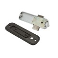 Lockey 2200 Mechanical Keyless Surface Mount Single Combination Deadbolt - Satin Chrome Marine Grade