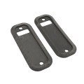Lockey 2210KO Keyless Surface Mount Single Combination Deadbolt Lock with Keyed Alike Key Override - Antique Brass (Mechanical Locks)