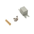 Lockey 2210KO Keyless Surface Mount Single Combination Deadbolt Lock with Keyed Alike Key Override - Antique Brass (Mechanical Locks)