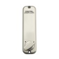 Lockey 2210KO Keyless Surface Mount Single Combination Deadbolt Lock with Keyed different Key Override - Satin Nickel