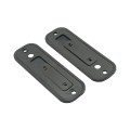 Lockey 2500 Mechanical Keyless Hook Bolt for Narrow Stile Doors - Jet Black Marine Grade