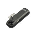 Lockey 2500 Mechanical Keyless Hook Bolt for Narrow Stile Doors - Jet Black Marine Grade