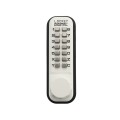 Lockey 2500KO Keyless Narrow Stile Hook Bolt Lock with Key Override - White