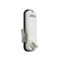 Lockey 2500KO Keyless Narrow Stile Hook Bolt Lock with Key Override - White