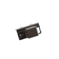 Lockey Adapter For Installing 2835 or 2830 on Vinyl and Ornamental Gates (Black) - 2835-ADAPTER (Default)