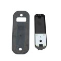 Lockey 2835 Mechanical Keyless Deadlocking Spring Latch Lever Lock with Passage Mode - Jet Black Marine Grade