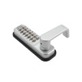 Lockey 285P Mechanical Keyless Lever Lock (Compatible With Multiple Panic Bars) (Satin Chrome) - 285P-SC (Mechanical Locks)