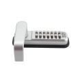 Lockey 285P Mechanical Keyless Lever Lock (Compatible With Multiple Panic Bars) (Satin Chrome) - 285P-SC (Mechanical Locks)