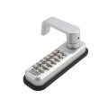 Lockey 285P Mechanical Keyless Lever Lock (Compatible With Multiple Panic Bars) (Satin Chrome) - 285P-SC (Mechanical Locks)