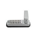 Lockey 285P Series Mechanical Keyless Lever Lock With Passage Function (Satin Nickel) - 285P-SN