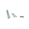 Lockey 2950 Mechanical Keyless Hook Bolt Lock for Sliding Doors and Gates - Jet Black Marine Grade (Mechanical Locks)
