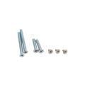 Lockey 2950 Mechanical Keyless Hook Bolt Lock for Sliding Doors and Gates - Jet Black Marine Grade (Mechanical Locks)