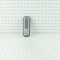 Lockey 2950 Keyless Mechanical Single Combination Hook Bolt Lock for Sliding Doors and Gates - Satin Chrome Marine Grade