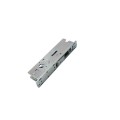 Lockey 2950 Series Mechanical Keyless Narrow Stile Hook Bolt Lock (Satin Chrome, Single Combination) - 2950-SC-SC