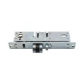 Lockey 2985 Keyless Double Combination Deadlocking Spring Latch Lock with Key Override for Sliding Doors - Satin Chrome Marine Grade