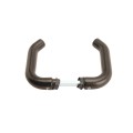 Locinox Black Anodized Aluminum Handle Pair for Insert Locks - 3006B-H