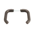 Locinox Black Anodized Aluminum Handle Pair for Insert Locks - 3006B-H