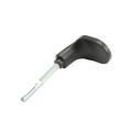 Locinox Handle Set with Rounded Corners in Anodized Aluminum Fixed/Rotating (RAL9005 Black) - 3006HOLD-PAD-9005 (Default)