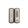 Lockey 3210 Keyless Single Combination Mechanical Deadbolt Lock for Doors and Gates - Satin Chrome Marine Grade