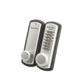 Lockey 3210 Keyless Single Combination Mechanical Deadbolt Lock for Doors and Gates - Satin Chrome Marine Grade