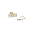 Lockey 3210 Keyless Single Combination Mechanical Deadbolt Lock for Doors and Gates - Satin Chrome Marine Grade
