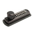 Lockey 3830 Mechanical Keyless Knob Deadbolt Lock with Adjustable Latch - Oil Rubbed Bronze