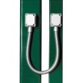 Stainless steel flex cable, 17-3/4" Long