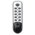 Lockey EC781 Series Digital Electronic Cabinet Lock For Wet or Chlorinated Areas (White, Vertical Orientation) - EC781-W-V