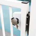Security knob half handle with 2-3/8" follower