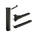 Locinox Lion 90° or 180° Hydraulic Gate Closer (RAL9005 Black) - LION-9005 (Default)