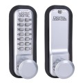 Lockey 2830 Series Mechanical Keyless Knob-Style Lock With Passage Function (Marine Grade, Single Combination) - 2830-MG-SC