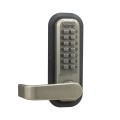Lockey 285P Series Mechanical Keyless Lever Lock With Passage Function (Compatible With PB1100, PB2500, V40 Series Panic Bars) (Satin Nickel) - 285P-SN