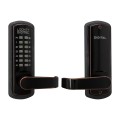 Lockey 3835 Series Mechanical Keyless Single Combination Lever Lock With Passage Function (Oil Rubbed Bronze, Single Combination) - 3835-OIL-SC