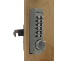 Lockey C170 Series Mechanical Keyless Lock Surface Mount, Cabinet Cam Style (Bright Brass) - C170-BB