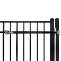 Lockey Steel Hydraulic Gate Closer For Gates 150-250 lbs. (Black) - TB602