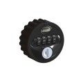 Lockey MC728 Series Mechanical Combination Cam Lock (Black) - MC728-B