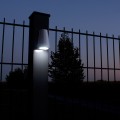 Design led-lighting for gates in Silver