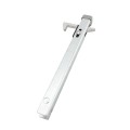 Gate hold-back catch hot-dip galvanized - For gate profiles with a max. width of 2"