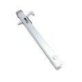 Gate hold-back catch hot-dip galvanized - For gate profiles with a max. width of 2"