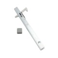 Gate hold-back catch hot-dip galvanized - For gate profiles with a max. width of 2"