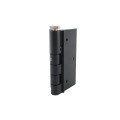 Nationwide 5" Self-Closing Aluminum Hinge for Gates - Black (Gate Hardware)