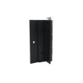 Nationwide 5" Self-Closing Aluminum Hinge for Gates - Black (Gate Hardware)