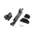 Nationwide AquaLatch 10" Magnetic Safety Gate Latch with Alarm for Pool Gates - Keyed Alike (Black)