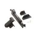 Nationwide AquaLatch 10" Magnetic Safety Gate Latch with Alarm for Pool Gates - Keyed Alike (Black)