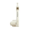 Nationwide AquaLatch 10" Magnetic Safety Gate Latch with SafeAlert for Pool Gates - Keyed Alike (White)