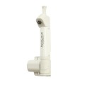 Nationwide AquaLatch 10" Magnetic Safety Gate Latch with SafeAlert for Pool Gates - Keyed Alike (White)