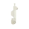 Nationwide AquaLatch 10" Magnetic Safety Gate Latch with SafeAlert for Pool Gates - Keyed Alike (White)